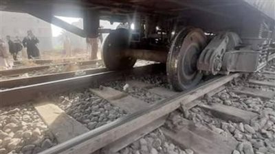 مصرع شاب تحت عجلات قطار أثناء عبوره مزلقان بالمنيا