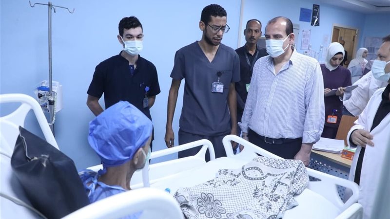 نائب وزير الصحة يتفقد