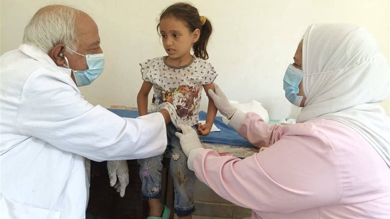 قافلة طبية لحياة