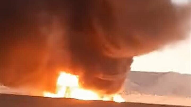 حريق الطريق الإقليمي