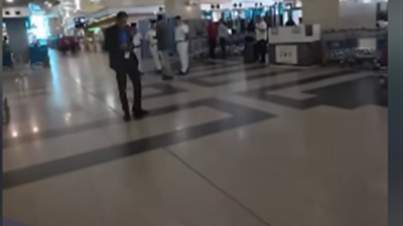 جانب من فيديو الراكب