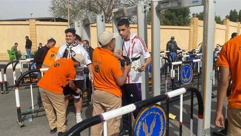 تأمين مباراة الزمالك