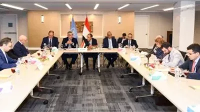 وزير الخارجية يلتقي قيادات اللجنة اليهودية الأمريكية