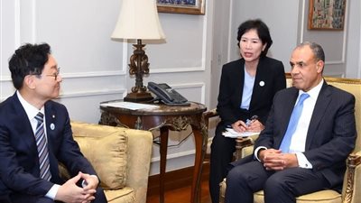 وزير الخارجية يبحث مع مبعوث كوريا الجنوبية تعزيز التعاون الاقتصادي والاستثماري