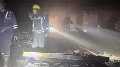 حريق مأساوي في فيصل يودي بحياة 3 أشخاص ويصيب 11 آخرين