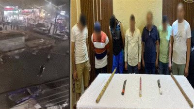 أسلحة بيضاء وعصي خشبية.. الداخلية تكشف تفاصيل مشاجرة بالمنيا