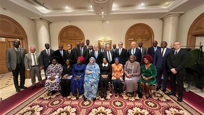 وزير الخارجية يلتقي سفراء الدول الإفريقية المعتمدين لدى اليونسكو