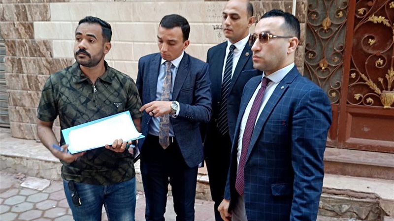 حريق مصنع ملابس المحلة