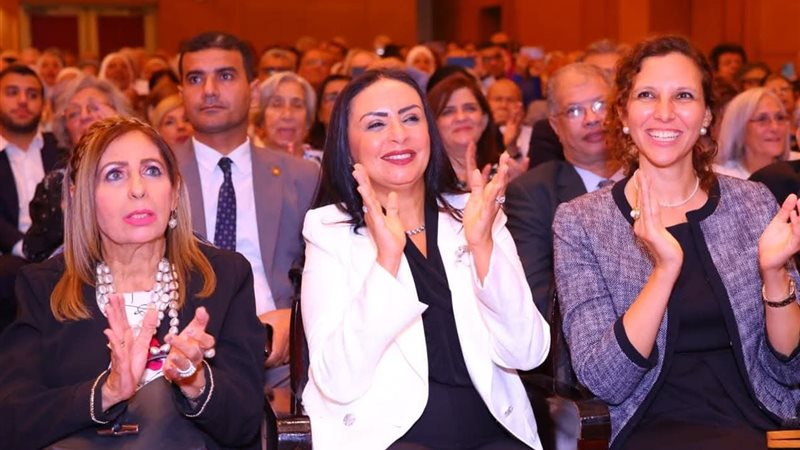 وزيرة التضامن خلال