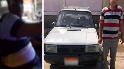 ضبط سائق تاكسي طلب من سيدة مبلغ أعلى من التسعيرة في المنيا