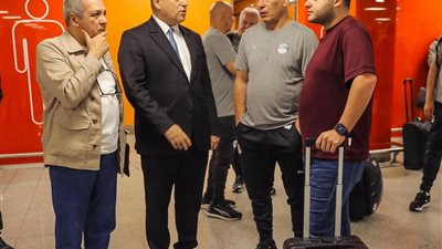 بعثة منتخب مصر تصل  المغرب لمواجهة جيبوتي في تصفيات كأس العالم