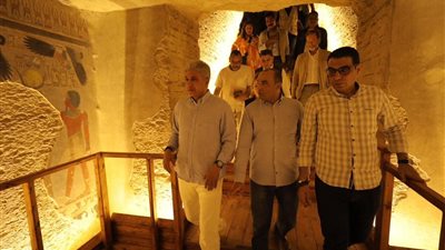 بعد عقدين من ترميمها.. افتتاح مقبرة الملك أمنحتب الثالث بمنطقة وادي الملوك