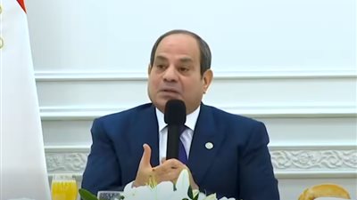 السيسي: نعيد بناء مؤسسات الدولة بهدوء ودقة لبناء الإنسان المصري