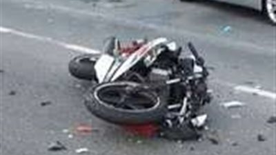 إصابة شابين في حادث انقلاب موتوسيكل بالعياط