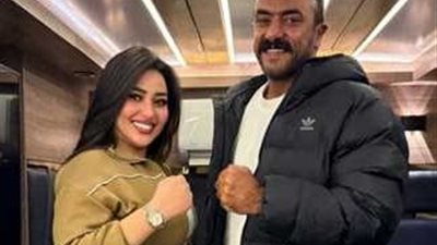 رحمة محسن في أول تجاربها التمثيلية في مسلسل «علي كلاي» مع أحمد العوضي