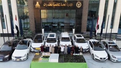 ضبط عصابة دولية بحوزتها مخدرات بـ127 مليون جنيه داخل عبوات غذائية