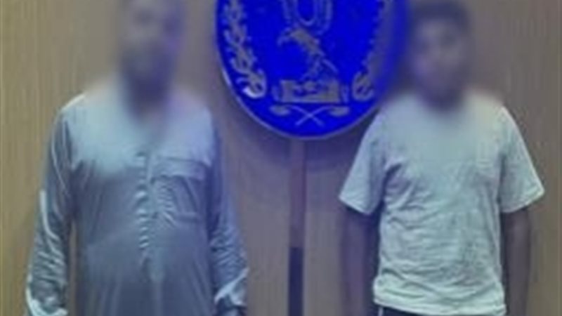 المتهمين والمضبوطات