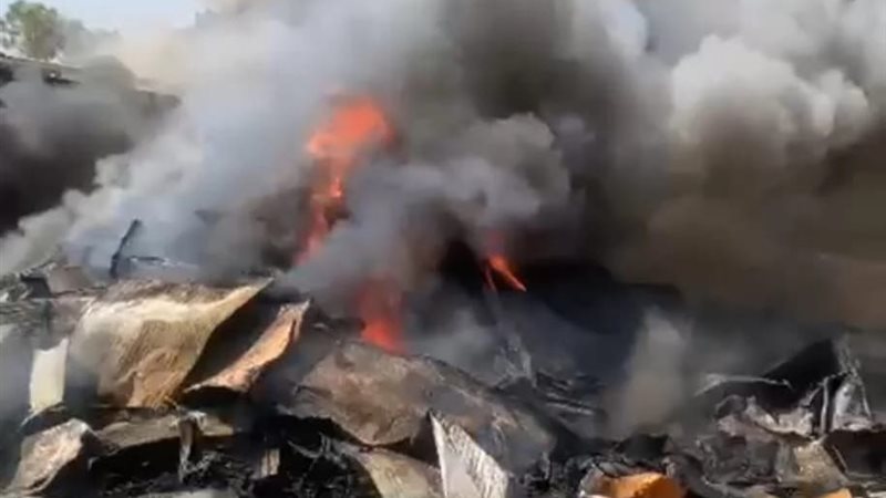 حريق البساتين