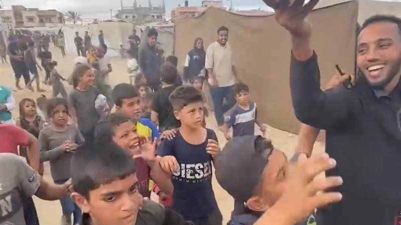 فرحة سكان غزة