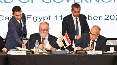 توقيع مذكرة تفاهم بين وزارة الري والمجلس العالمي للمياه