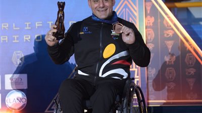 محمد صبحي يفوز ببرونزية وزن 88 كجم ببطولة العالم لرفع الأثقال البارالمبي