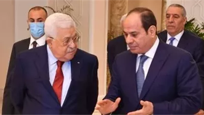 الرئيس السيسي يستقبل نظيره الفلسطيني للمشاركة في قمة شرم الشيخ