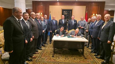 توقيع بروتوكول بين المحكمة الدستورية العليا ومحكمة النقض