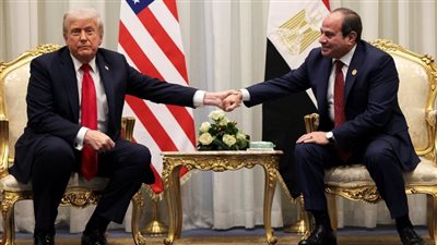 الرئيس السيسي يدعو ترامب لدعم ورعاية المؤتمر الدولي لإعادة إعمار غزة