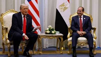 تفاصيل اللقاء الثنائي بين الرئيس السيسي ونظيره الأمريكي على هامش قمة السلام