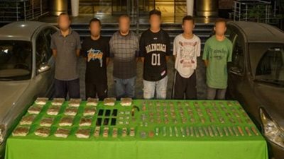  الداخلية: مصرع عنصرين اجراميين وضبط مخدرات بـ82 مليون جنيه