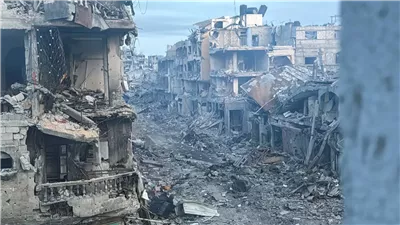 استشهاد فلسطينيين في قصف طائرات الاحتلال الحربية شرق جباليا شمال قطاع غزة