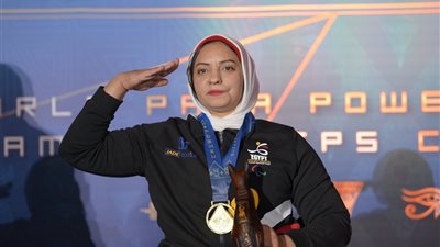 ريحاب رضوان تحصد ذهبية بطولة العالم لرفع الأثقال البارالمبي في وزن 61 كجم