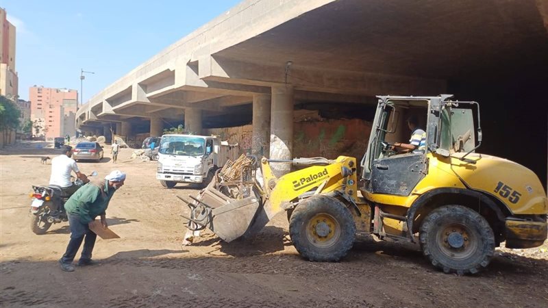 رفع 200 طن مخلفات
