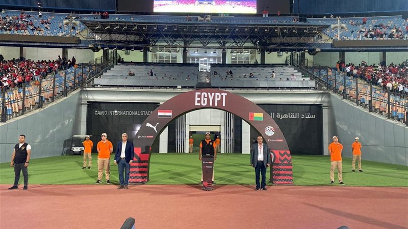 تأمين مباراة منتخب