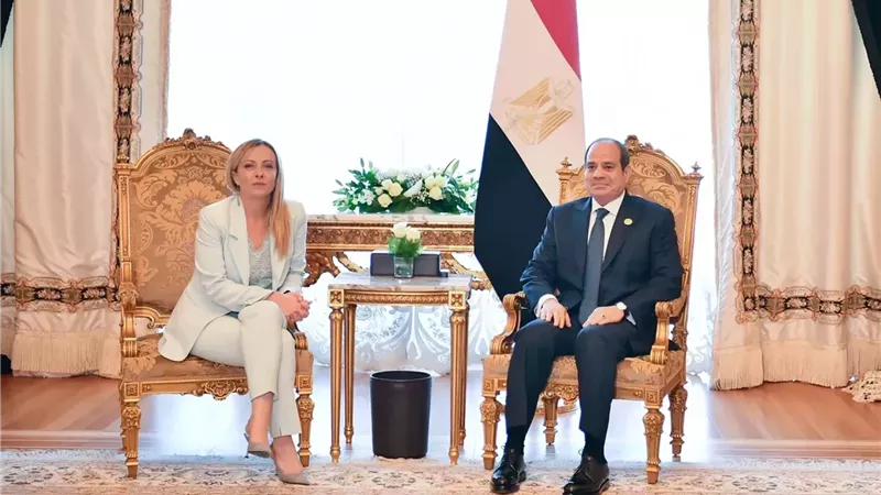 الرئيس السيسي ورئيسة