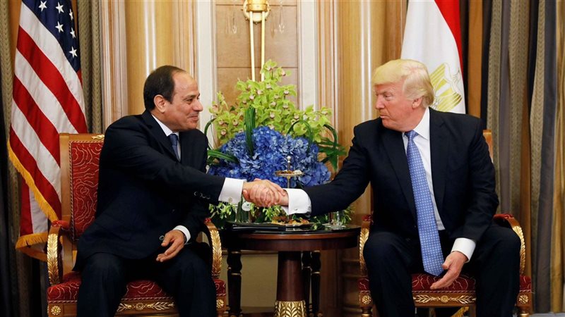 الرئيس السيسي وترامب
