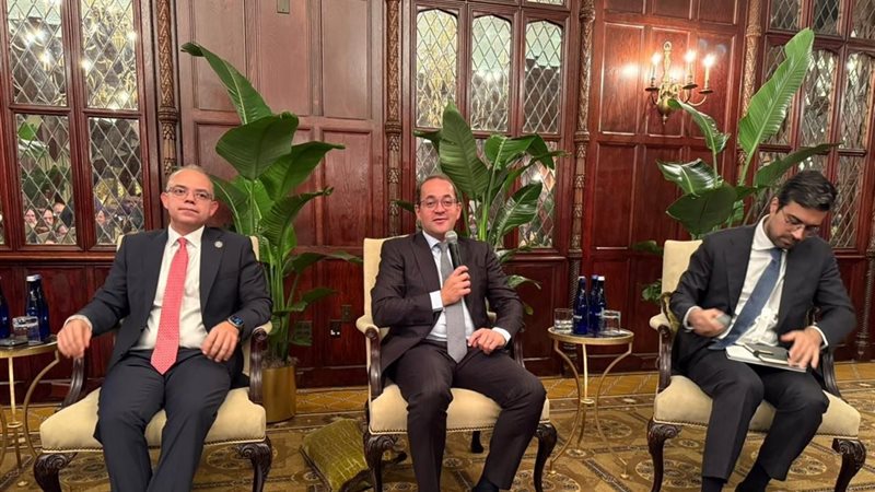 وزير المالية خلال