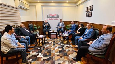 اجتماع تنسيقي لحزب العدل لبحث مشروعات القوانين الجديدة