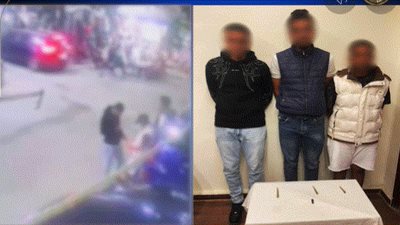 القبض على 3 متهمين بترويج المواد المخدرة في أحد شوارع الإسكندرية (فيديو)