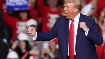 دعوات للتظاهر وصدام قادم في واشنطن.. محلل أمريكي لتفصيلة: ترشح ترامب لولاية ثالثة تشعل الشارع الأمريكي وفوضى غير مسبوقة