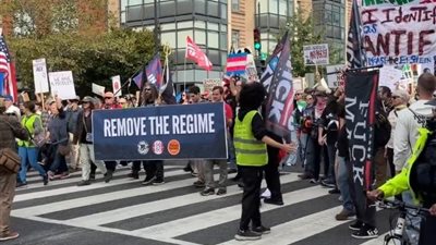 مظاهرات الغضب تهز نيويورك.. قيادي جمهوري لـ«تفصيلة»: الحزب يواجه أخطر اختبار في تاريخه بسبب فضيحة عنصرية