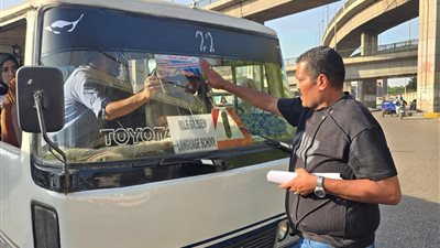 محافظ الجيزة : ضبط 60 مخالفة لسيارات السرفيس لتقسيم خطوط السير وتحصيل أجرة زائدة خلال يومين