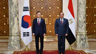 السيسي يتلقى اتصالا هاتفيا من رئيس كوريا الجنوبية