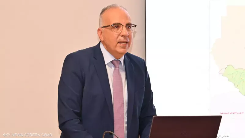وزير الموارد المائية