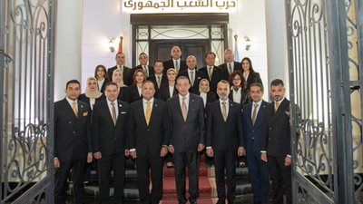 قيادات الشعب الجمهوري تجتمع بمرشحي الحزب بالقائمة الوطنية لمجلس النواب 2025