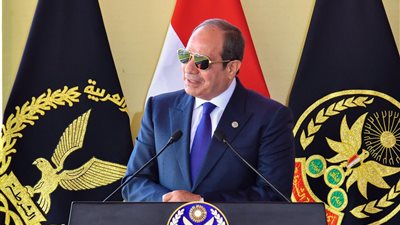 الرئيس السيسي: التزام بالسياسة المتزنة واحترام القانون ورفض التدخلات الخارجية