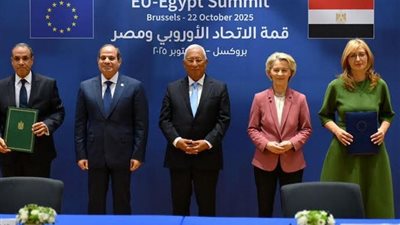 الرئيس السيسي خلال عشاء عمل مع قادة الاتحاد الأوروبي: اهتمام كبير بتعزيز الشراكة الاستراتيجية والشاملة بيننا