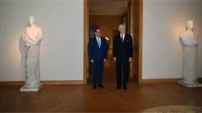 السيسي يشيد بدعم الملك فيليب الشخصي لحقوق الشعب الفلسطيني