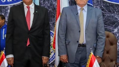 اللواء أركان حرب الدكتور سمير فرج في ضيافة نادي سموحة