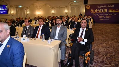 ياسر جلال يشارك في الاجتماع التحضيري لـ حماة الوطن استعدادا لانتخابات النواب 2025|صور